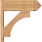 Ekena Millwork Westlake Smooth Arts and Crafts Outlooker, Western Red Cedar, 7 1/2"W x 22"D x 22"H OUT08X22X22WTL03SWR - alternate 2